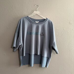 Reebok Crop Short Sleeve Sweatshirt Size XXXL